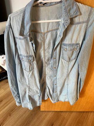 Camisa vaquera azul