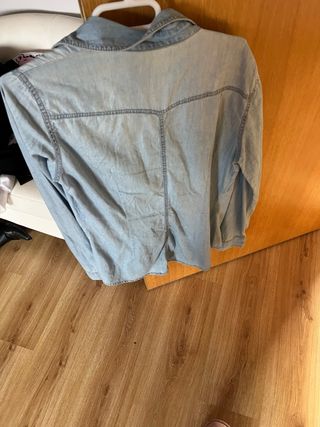 Camisa vaquera azul