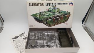 BLUTK9001 Blue Tank Alligator LVTA15 1/35