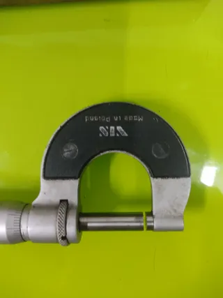 Micrómetro exterior 0-25mm alta precisión