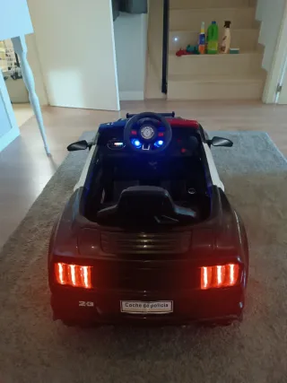 Coche Policía Eléctrico Niños