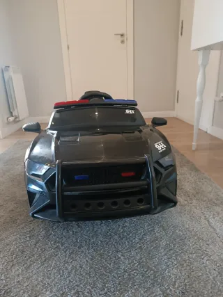 Coche Policía Eléctrico Niños