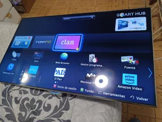 Televisión Samsung Negra