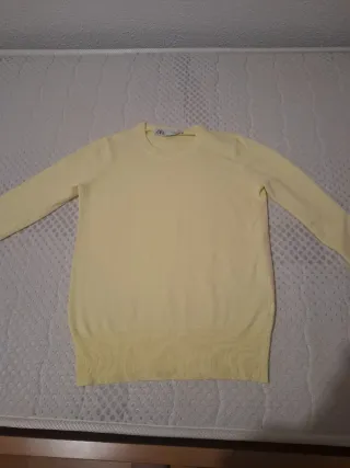 Jersey Zara Amarillo Talla S