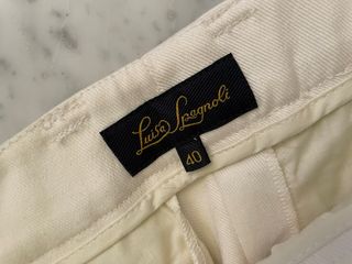 Pantaloni Luisa Spagnoli Tg 40 Bianco