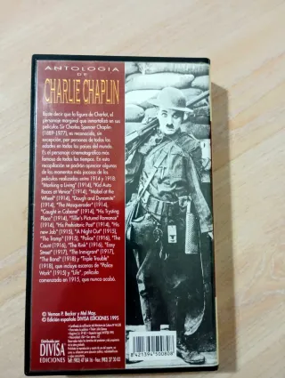 Antología Charlie Chaplin VHS