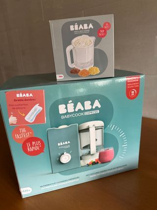 Babycook Express Beaba + cesta arrocera - Sin uso