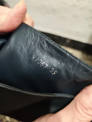 Botas Hispanitas Mujer Talla 39 Negras , Azulado