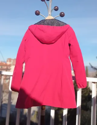 Chaqueta parka impermeable acolchada capucha, TS