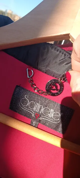 Chaqueta parka impermeable acolchada capucha, TS