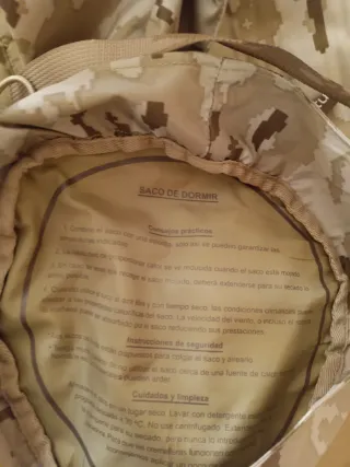 Saco de dormir militar frio extremo