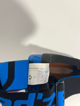 Gafas de esquí azules