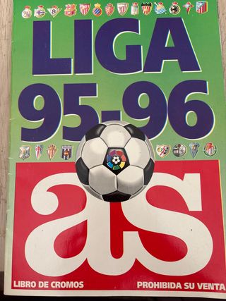 Álbum Liga 95-96 AS - 63 cromos