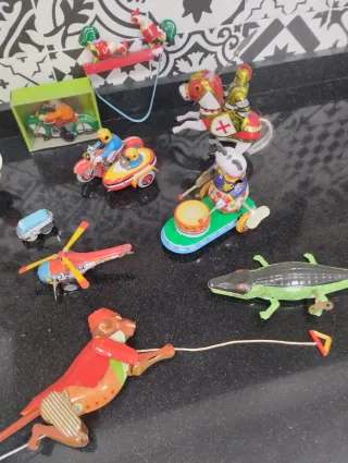 Colección Juguetes Hojalata Vintage