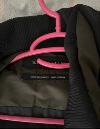 Abrigo plumífero hombre verde