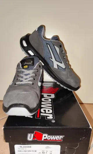 Scarpe antinfortunistiche U-Power Grigie Tg 42