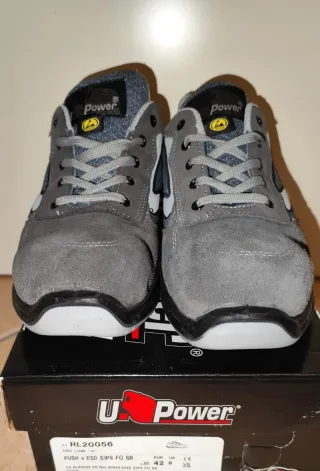 Scarpe antinfortunistiche U-Power Grigie Tg 42