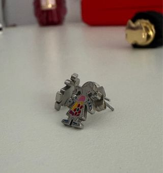 Pendientes niña multicolor