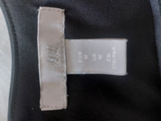 Abito lungo nero H&M donna taglia M