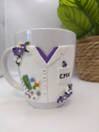 Taza personalizada farmacia con nombre