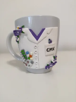 Taza personalizada farmacia con nombre