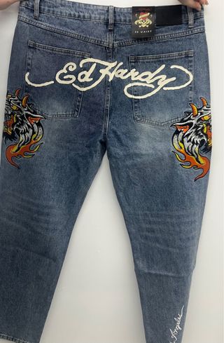 Pantalones Ed Hardy talla 38 original