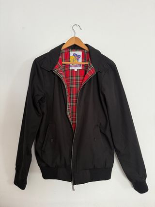 Chaqueta Harrington Negra Ripstop Talla S