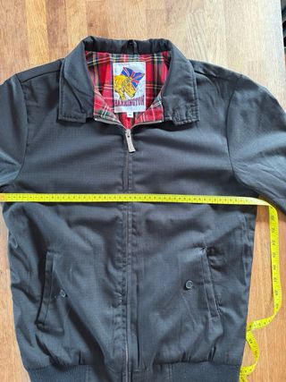 Chaqueta Harrington Negra Ripstop Talla S