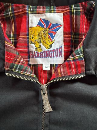 Chaqueta Harrington Negra Ripstop Talla S