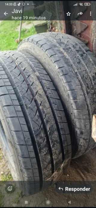 Ruedas brigestone 225"65"16 C