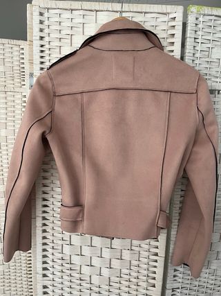 Chaqueta Mango S Rosa Palo