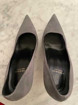 Scarpe Versace Tg 37 Grigie