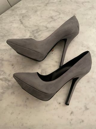 Scarpe Versace Tg 37 Grigie