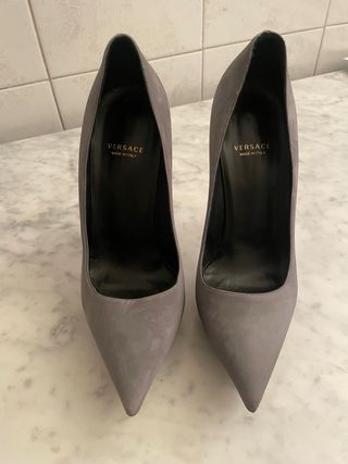Scarpe Versace Tg 37 Grigie
