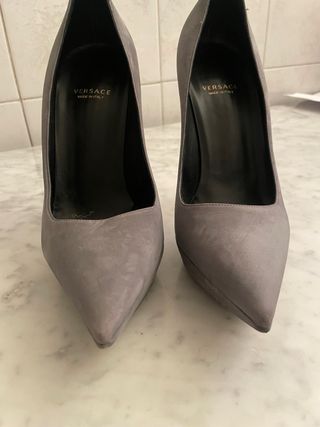 Scarpe Versace Tg 37 Grigie