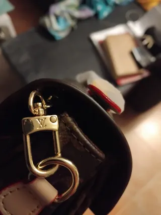 Conjunto Louis Vuitton Marrón y Dorado