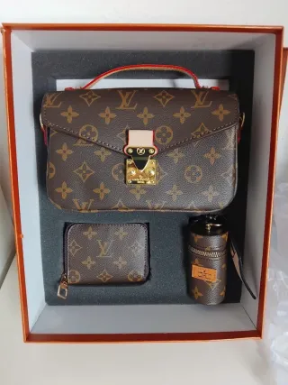 Set Louis Vuitton Marrone e Oro