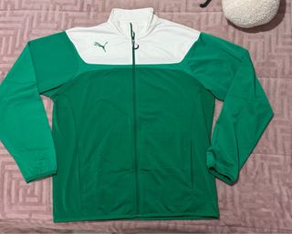Chaqueta Puma Verde y Blanca