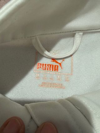 Chaqueta Puma Verde y Blanca