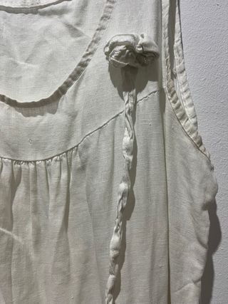 Vestido blanco verano talla L