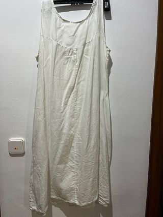 Vestido blanco verano talla L