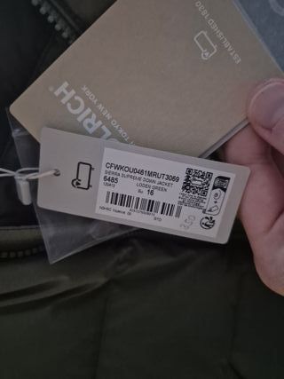 Piumino Woolrich Sierra Supreme Verde