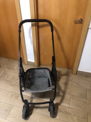 Cochecito bebé Asalvo gris