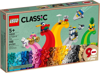 LEGO 11021 90 Years of Play Nuovo Sigillato