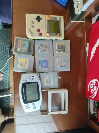 Pack Game Boy Advance + Poket y 7 juegos
