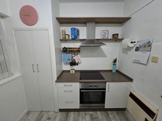 Módulos de cocina madera y metal