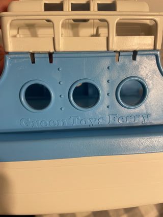 Barco Ferry Green Toys Azul y Blanco