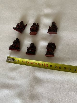 Conjunto de 6 Miniaturas de Buda