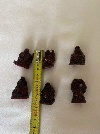 Conjunto de 6 Miniaturas de Buda