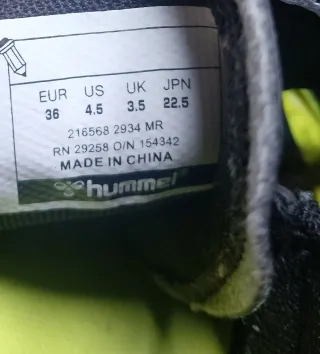 Botas de fútbol Hummel talla 36